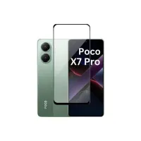 Скло захисне BeCover Poco X7 Pro Black (713415) - 2