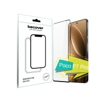 Скло захисне BeCover Poco F7 Pro Black (713416) - Зображення 1