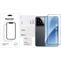 Скло захисне BeCover Xiaomi 15 5G Black (713419) - 4