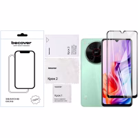 Стекло защитное BeCover Nubia V70 Max Black (713456) - Image 3