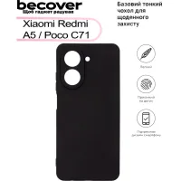 Чехол для мобильного телефона BeCover Xiaomi Redmi A5 / Poco C71 Black (713486) - Изображение 4