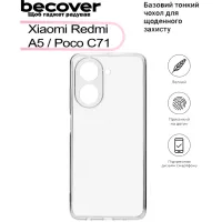 Чохол до мобільного телефона BeCover Xiaomi Redmi A5 / Poco C71 Transparancy (713487) - 4