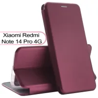 Чохол до мобільного телефона BeCover Exclusive Xiaomi Redmi Note 14 Pro 4G Red Wine (713525) - 1