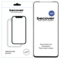 Стекло защитное BeCover Nubia V70 10D Black (713555) - Изображение 1