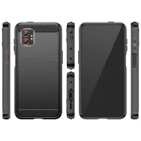 Чохол до мобільного телефона BeCover Carbon Series Samsung Galaxy XCover7 Pro SM-G766B Black (713559) - Зображення 2