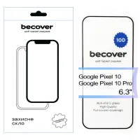 Скло захисне BeCover Google Pixel 10 / 10 Pro 10D Black (713672) - 1