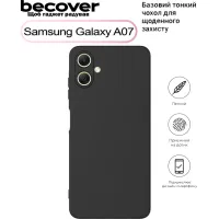 Чохол до мобільного телефона BeCover Samsung Galaxy A07 SM-A075 Black (713685) - 4