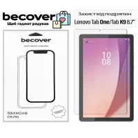 Скло захисне BeCover Lenovo Tab One / Tab K9 8.7" 2025 (TB305XU/FU) (713700) - 1