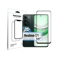 Скло захисне BeCover Realme C71 Black (713728) - 1