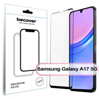 Скло захисне BeCover Samsung Galaxy A17 5G SM-A176 Black (713732) - 1