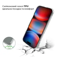 Чохол до мобільного телефона BeCover Apple iPhone 17 Pro Max Transparent (713763) - 3
