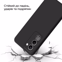 Чохол до мобільного телефона BeCover Silicone Oppo A5 2025 4G/5G Black (713790) - Image 3