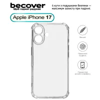 Чохол до мобільного телефона BeCover Anti-Shock Apple iPhone 17 Clear (713793) - 1