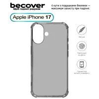 Чехол для мобильного телефона BeCover Anti-Shock Apple iPhone 17 Grey (713794) - Изображение 1