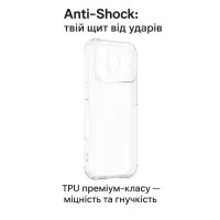 Чохол до мобільного телефона BeCover Anti-Shock Apple iPhone 17 Pro Max Clear (713799) - 2