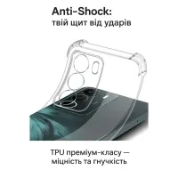 Чохол до мобільного телефона BeCover Anti-Shock Realme C71 Clear (713810) - 3