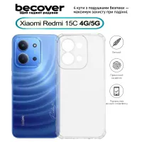 Чохол до мобільного телефона BeCover Anti-Shock Xiaomi Redmi 15C 4G/5G Clear (713812) - 1