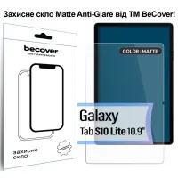 Скло захисне BeCover Matte Anti-Glare Samsung Galaxy Tab S10 Lite SM-X400/406 10.9" (713819) - 1