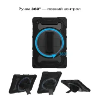 Чохол до планшета BeCover Horizontal handle Samsung Galaxy Tab A11 Plus SM-X236B 11.0" Black (713941) - 3