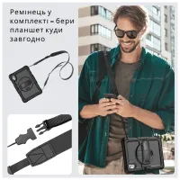 Чехол для планшета BeCover FortTab Lenovo Idea Tab/K11 (2nd Gen) TB336/Xiaoxin Pad (2025) 11" Black (714080) - Изображение 8