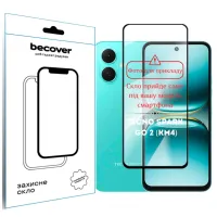 Скло захисне BeCover Tecno Spark Go 2 (KM4) Black (714369) - 1