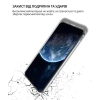 Чохол до мобільного телефона BeCover Silicone Samsung Galaxy S25 FE SM-S731 Transparent (714389) - 3