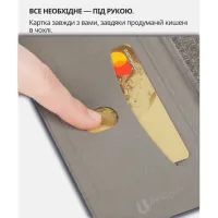 Чохол до мобільного телефона BeCover Exclusive Motorola Edge 50 Fusion Deep Blue (714396) - 3