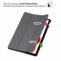Чехол для планшета BeCover Smart Case Xiaomi Redmi Pad 2 Pro 12.1" Gray (714630) - Image 5