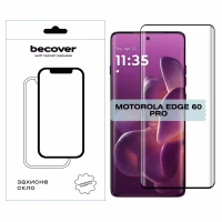 Скло захисне BeCover EDGE Motorola Edge 60 Pro Black (714771) - Image 1
