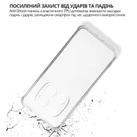 Чехол для мобильного телефона BeCover Anti-Shock Xiaomi Redmi Note 15 Pro Plus 5G Clear (714912) - Изображение 5