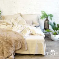 Постільна білизна Tiare 72 Сатин Страйп Кольоровий полуторний (72_Stripe_pl) - Зображення 2