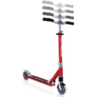 Самокат Globber Flow Element Comfort Lights колеса з підсвічуванням Червоний (727-102) - Изображение 3