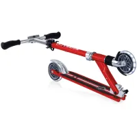 Самокат Globber Flow Element Comfort Lights колеса з підсвічуванням Червоний (727-102) - Изображение 5