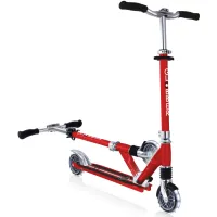 Самокат Globber Flow Element Comfort Lights колеса з підсвічуванням Червоний (727-102) - Изображение 6