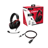 Навушники HyperX Cloud III Black-Red (727A9AA) - 8