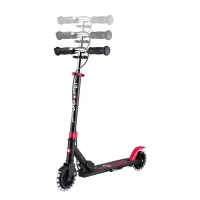 Самокат Globber Flow Element Junior Lights LED,, чорно-червоний (729-102) - 6