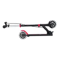 Самокат Globber Flow Element Junior Lights LED,, чорно-червоний (729-102) - 8