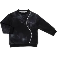 Спортивний костюм дитячий A-Yugi флісовий (7294-03-146G-black) - 2