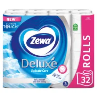 Туалетний папір Zewa Deluxe білий 3 шари 32 рулони (7322541343181) - 2