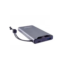 Батарея універсальна Intenso F10000 10000mAh QC3.0 grey (7332034) - 2