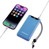 Батарея універсальна Intenso F10000 10000mAh QC/3.0 blue (7332035) - 4