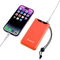 Батарея універсальна Intenso F10000 10000mAh QC3.0 orange (7332038) - 4