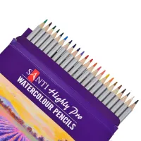 Карандаши цветные Santi Highly Pro 24 шт акварельные (742385) - Изображение 2