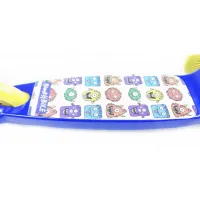 Самокат Bimbo Bike Monsters 12` з регулюванням висоти Синьо-жовтий (75803-IS) - 3