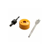 Набір інструментів Tolsen по дереву для встановлення замків 22-54мм (75868) - 3