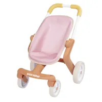 Коляска для кукол Smoby Baby Nurse Терракотовая пудра. Прогулка, с поворотными колесами, 18 мес + (7600251224) - Изображение 1