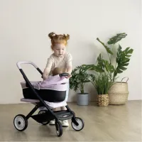 Коляска для ляльок Smoby Maxi-Cosi 3 в 1. Рожева перлина зі знімною люлькою, 55 x 39 x 64 см, 3+ (7600253121) - Изображение 3