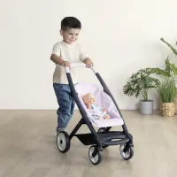 Коляска для ляльок Smoby Maxi-Cosi 3 в 1. Рожева перлина зі знімною люлькою, 55 x 39 x 64 см, 3+ (7600253121) - Изображение 4