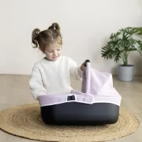 Коляска для ляльок Smoby Maxi-Cosi 3 в 1. Рожева перлина зі знімною люлькою, 55 x 39 x 64 см, 3+ (7600253121) - Изображение 5