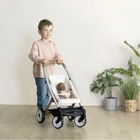 Коляска для ляльок Smoby Maxi-Cosi 3 в 1. Айворі зі знімною люлькою, 55 x 39 x 64 см, 3+ (7600253122) - 5